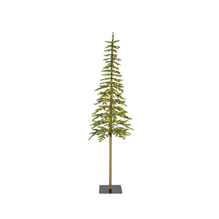 Árvore de natal micro led intermitente, ø41x180cm, 150 leds, branco quente.