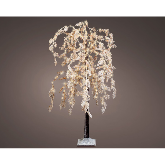 Salgueiro micro led com efeito de neve, ø70 x 180 cm