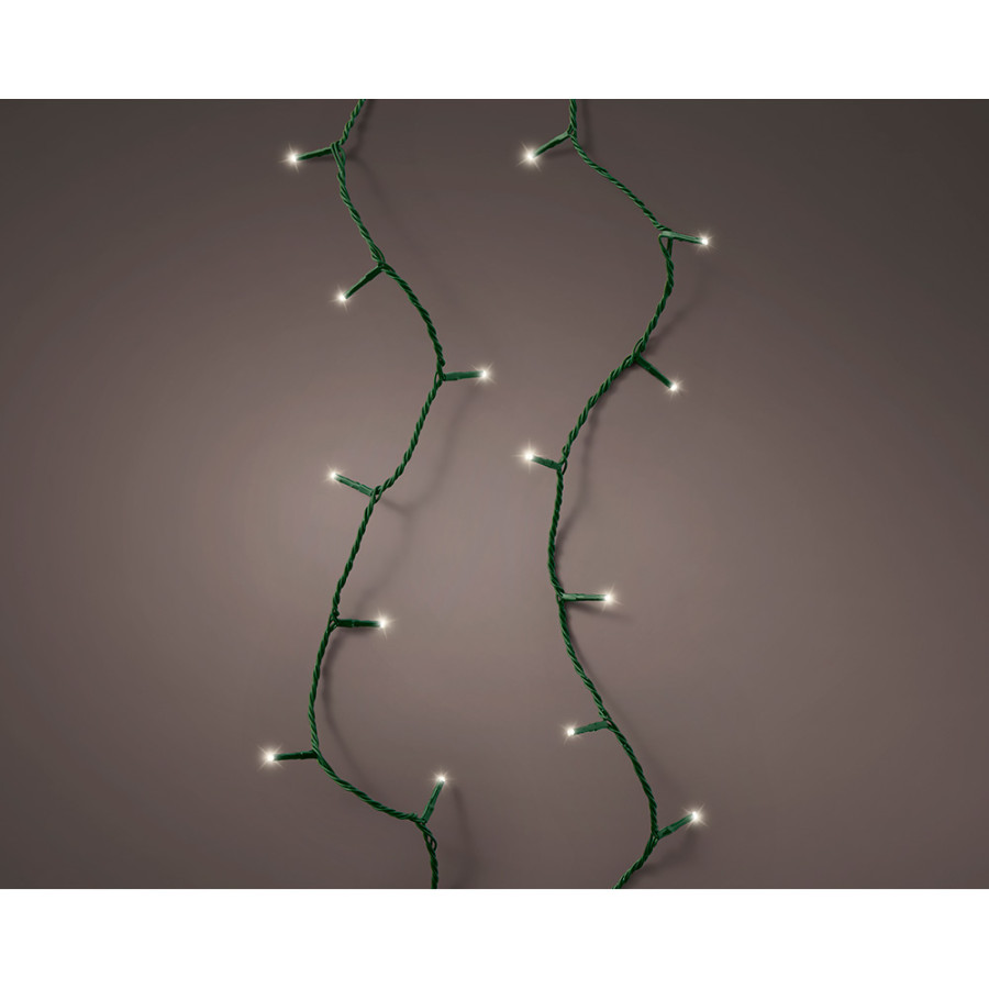 Grinalda led connect (interconectável) multifunções 250 leds branco quente com efeito intermitente, exterior, cabo verde 18, ...