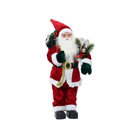 Pai natal, boneco decorativo, 23 x 14 x 45 cm