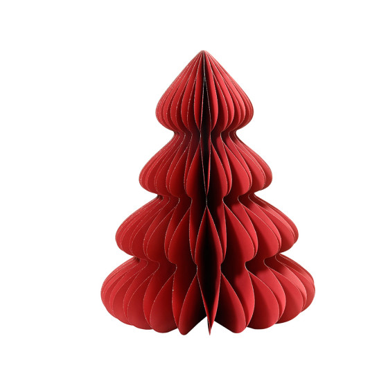 Árvore de papel vermelho ø72 x 90 cm