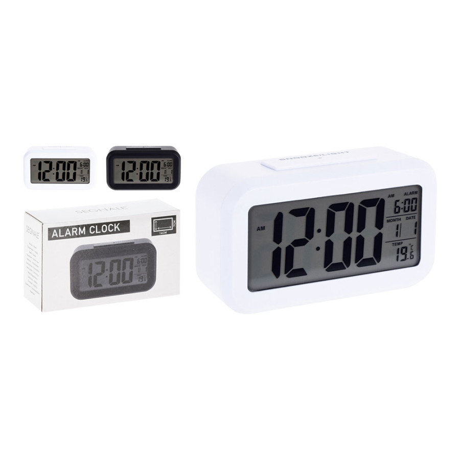 Despertador digital medidas: 14x4,5cm cores sortidas