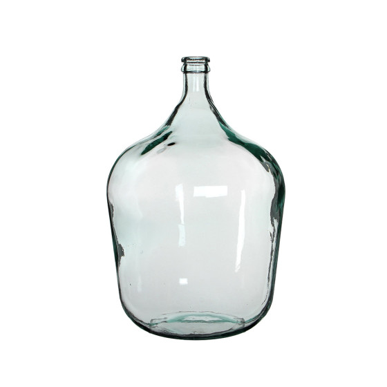 Garrafa vidro transparente diego 34l ø40cm x 56cm