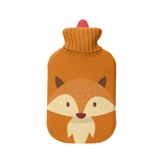 Bolsa de Água Quente com Capa em Lã - 2L - Raposa