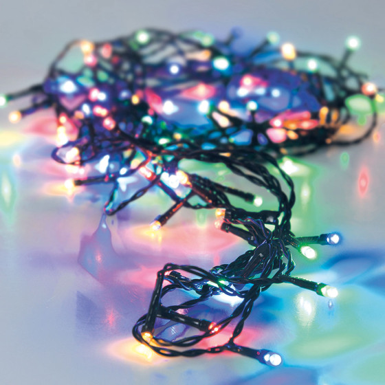 Grinalda 120 leds multicor função app pitelo vintage ip44 220-240v 17m