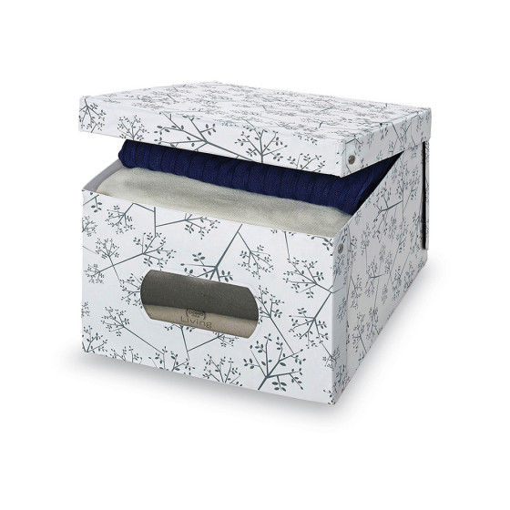 Caixa guarda roupa vinila l bon ton 39x50x24cm