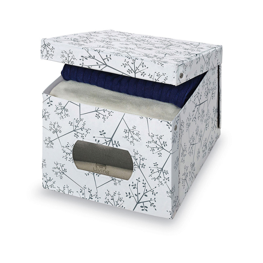 Caixa guarda roupa vinila xl bon ton 42x50x31cm