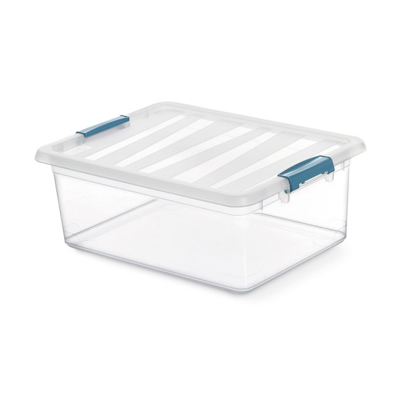Caixa katla transparente 12l 39x29x15,5cm