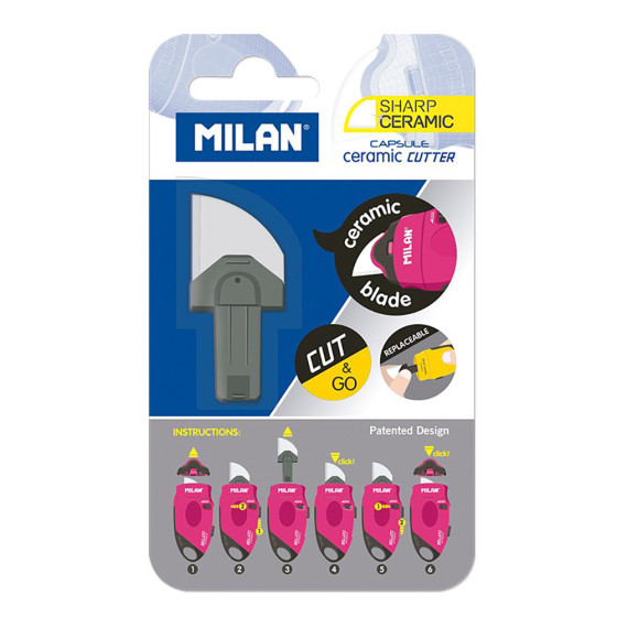 Sobresselente de lâmina cerâmica para x-ato milan