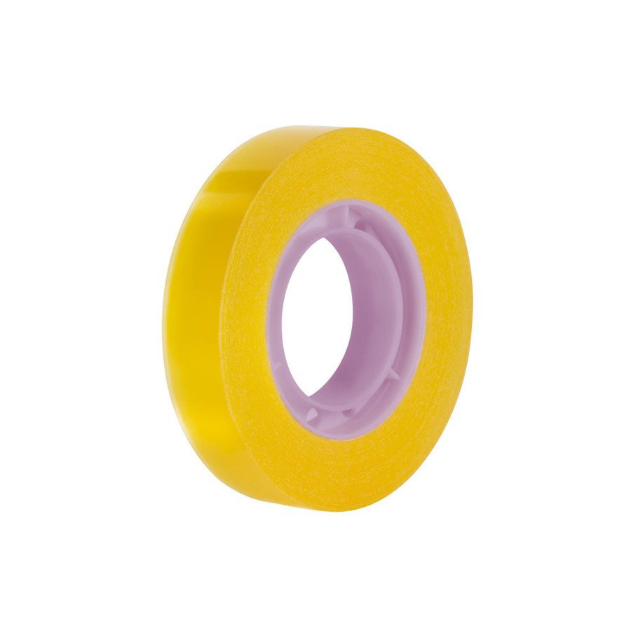 Fita-cola 12mm x 33m (amarelo transparente) milan