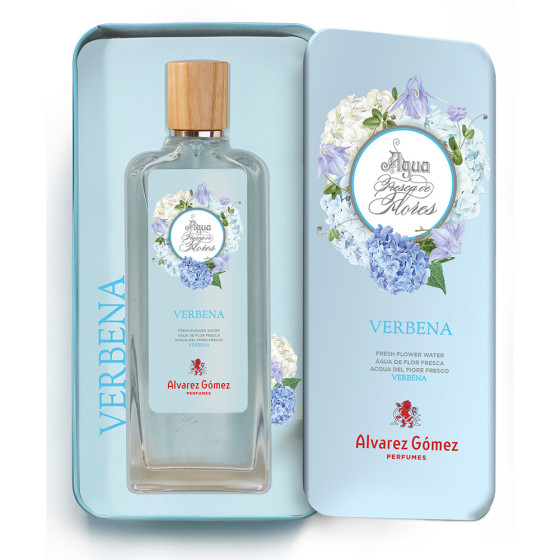 Água de flores fresca unissexo verbena colónia com estrojo, 150 ml