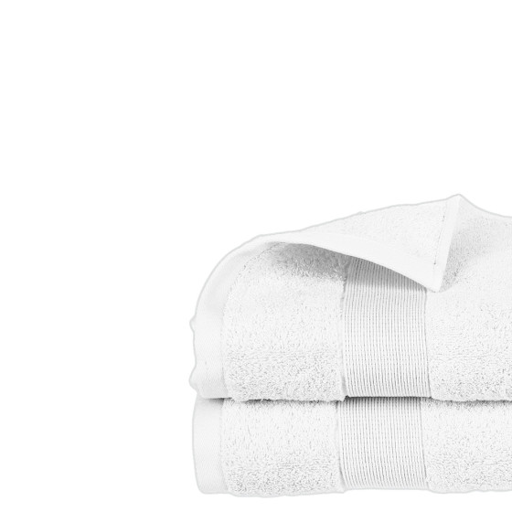 Toalha de turco 450gg cor branco 30x50cm
