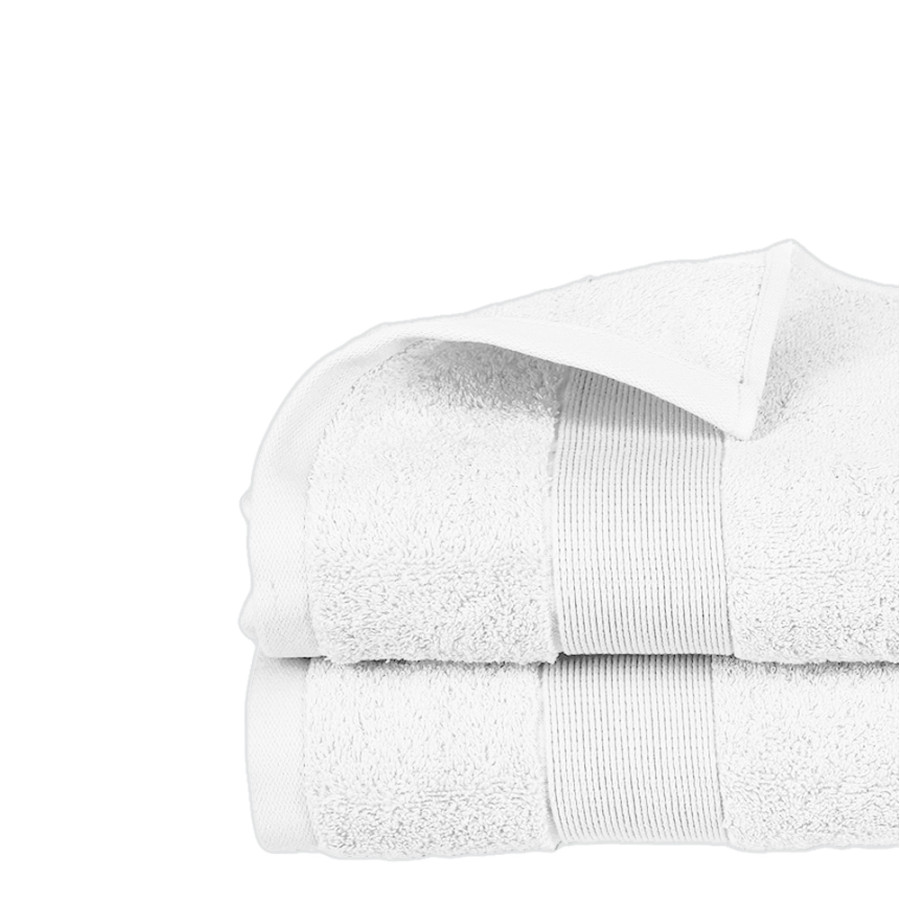 Toalha de turco 450g cor branco 50x90cm