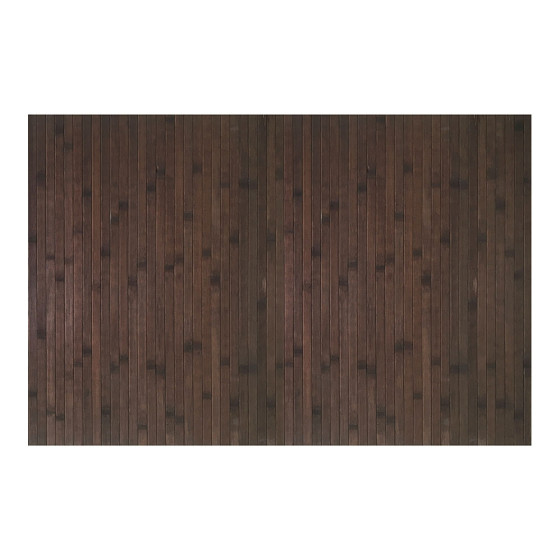 Tapete bambu castanho escuro 160x240cm