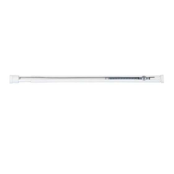Varão extensível, fixação mediante pressão, modelo oval force branco 90-150cm 1 unid. cintacor - storplanet