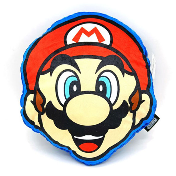 Almofada 3d aprox. 40 x 40 cm mario