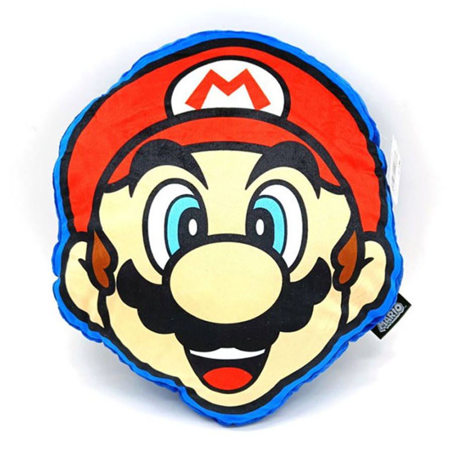 Almofada 3d aprox. 40 x 40 cm mario