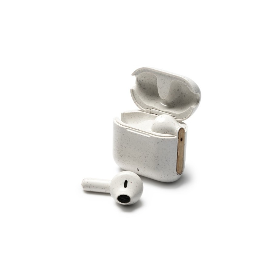 Auriculares sem Fio em Fibra de Trigo e Bambu Kuasi