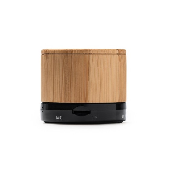 Coluna sem Fio Bluetooth com Corpo de Bambu Nervo
