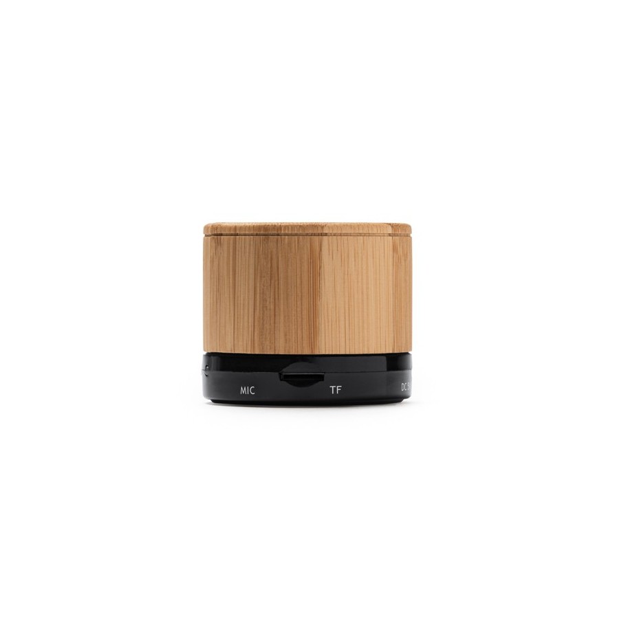 Coluna sem Fio Bluetooth com Corpo de Bambu Nervo
